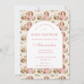 Invitation Elegant Fairy Baby Shower (Devant)
