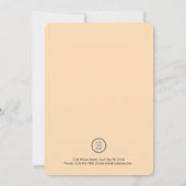 Invitation Elégant Fireworks Annual Company Soirée du Nouvel (Dos)