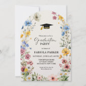 Invitation Élégant Fleur sauvage de printemps Meadow Garden G (Devant)