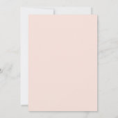 Invitation Elégant Fleur sauvage de printemps Meadow Garden M (Dos)