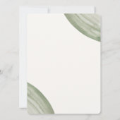 Invitation Elegant Floral 50th – Gold and Blush Flower (Dos)