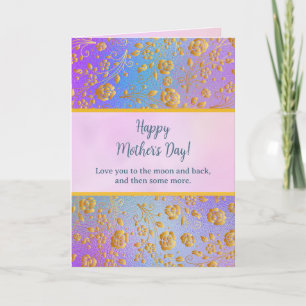 Invitation Élégant floral aquarelle pour une bonne fête des m