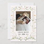 Invitation Elegant Floral Baby Shower (Dos)