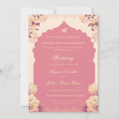 Invitation Elegant Floral Sikh Wedding | Punjabi Wedding (Devant)