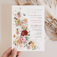 Elégant Flower Garden Baby shower fille