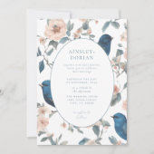 Invitation Élégant Français Vintage Chinoiserie Mariage photo (Devant)