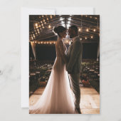 Invitation Elegant Gold & Blue Celestial Wedding  (Dos)