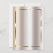 Invitation Elegant Gold Frame,Magnolia Retirement (Dos)