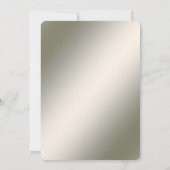 Invitation Elegant Gold Jewel Flowers Rehearsal Dinner (Dos)