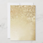 Invitation Elegant Gold Surprise 80e anniversaire (Dos)