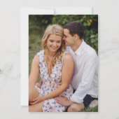 Invitation Elegant Gold Victorian Floral Photo Wedding (Dos)