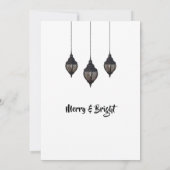 Invitation Elegant Gold Wreath Corporate Christmas Party Inv (Dos)