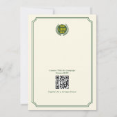 Invitation Elegant Golf Tournament Fundraiser (Dos)