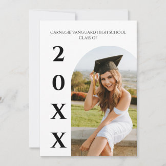 Invitation Elegant Graduation modern