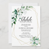 Invitation Elégant Green Surprise Party (Devant)