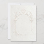 Invitation Elegant Heirloom Rococo Floral Bridal Luncheon (Dos)
