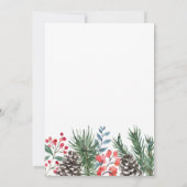 Invitation Elegant Holly Berries Corporate Holiday Party (Dos)