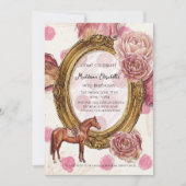 Invitation Elegant Hunter’s Equestrian Birthday (Devant)
