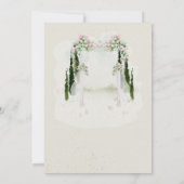 Invitation Elegant Islamic Floral Wedding Arch Nikah (Dos)