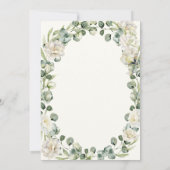 Invitation Elegant Ivory Floral 18th Birthday Debut (Dos)