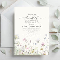 Elégant Jardin Fleurs Fête des mariées aquarelle