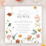 Invitation Elégant Jardin Fleurs Fête des mariées aquarelle<br><div class="desc">Nos invitations à la douche nuptiale Zazzle à succès viennent d'obtenir une nouvelle mise à niveau branchée! Annonce de notre Elegant Garden Flowers Fleur sauvage Floral Douche nuptiale Invitation. Une petite invitation carré conçue pour impressionner avec des fleurs de jardin aquarellées dans des tons bleu poussiéreux, rose, or, blanc et...</div>