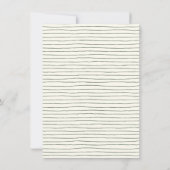 Invitation Elégant Jardin Rose Floral Couples Douche (Dos)