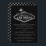 Invitation Elégant Las Vegas Destination Mariage Rehearsal<br><div class="desc">Célébrez dans le style avec ces élégantes et très branchées invitations de mariage de Las Vegas. Le design est facile à personnaliser avec votre propre libellé d'événement spécial et vos invités seront ravis quand ils reçoivent ces fabuleux invitations de dîner de répétition. Les éléments mariages correspondants se trouvent dans la...</div>