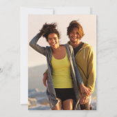 Invitation Élégant Lemons Blossom Greenery Photo Mariage Invi (Dos)