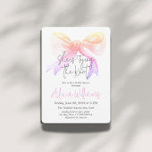 Invitation Élégant Lier la Fête des mariées de la boîte à rub