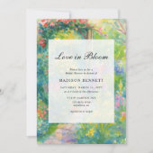Invitation Elegant Love In Bloom Garden Bridal Shower (Devant)