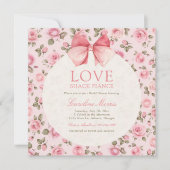 Invitation Élégant Love Shack Fiance Fête des mariées (Devant)