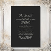 Invitation Élégant lustre floral tout en un Mariage