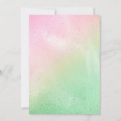 Invitation Elegant magical party girl Birthday (Dos)