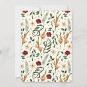 Invitation Elégant Manoir De Pays | Enregistrer la date (Dos)