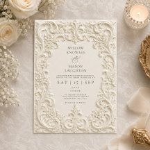 Élégant Mariage Baroque Vintage à Rinceaux