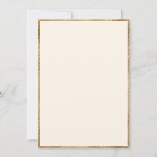 Invitation Élégant Mariage Blue Hydrangeas (Dos)