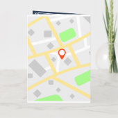 Invitation Elégant Mariage de Monogramme bleu et blanc de la  (Dos)