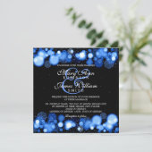 Invitation Elégant mariage d'hiver (Debout devant)
