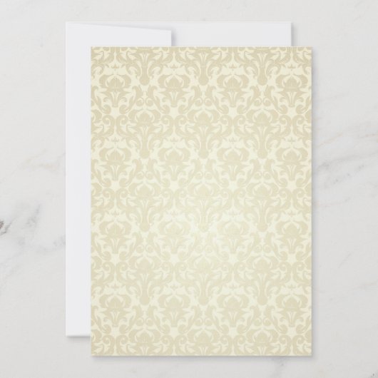 Invitation Élégant Mariage Diamante Satin Bow | fuchsia ivoir (Dos)