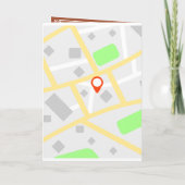 Invitation Élégant Mariage en terre cuite et monogramme blanc (Dos)