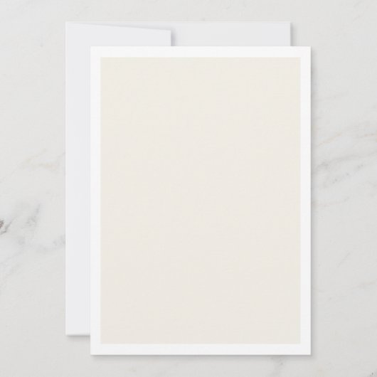 Invitation Élégant Mariage en terre cuite moderne (Dos)