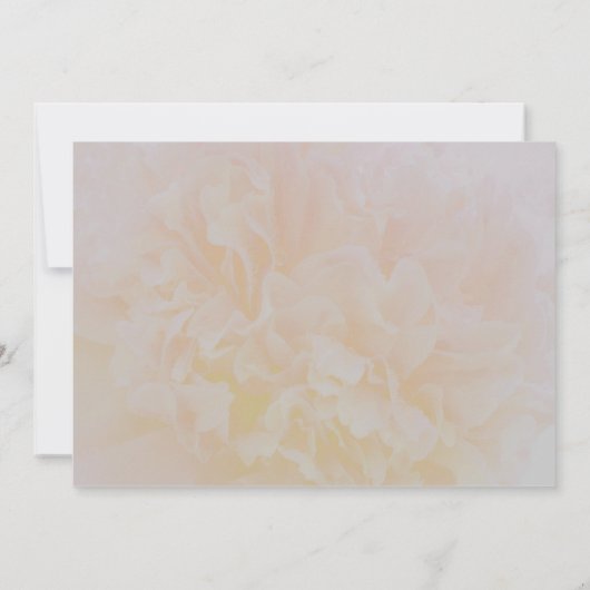 Invitation Elégant mariage floral simple et poussiéreux (Dos)