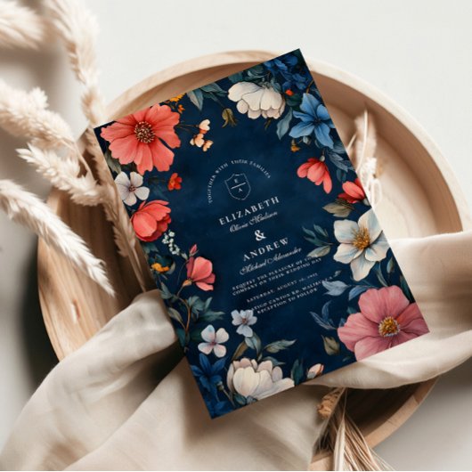 Invitation Élégant Mariage Halloween