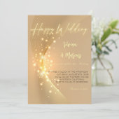 Invitation Elégant Mariage Happy - Classic & Joyful Party (Debout devant)