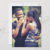 Invitation Élégant Mariage Minimal Or Enregistrer La Date Inv (Dos)