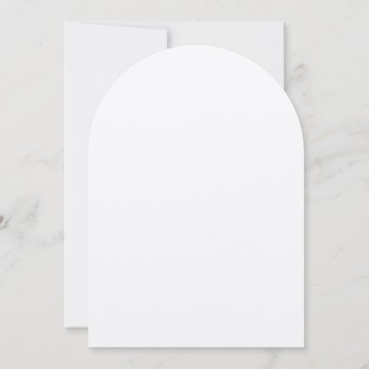 Invitation Élégant Mariage papier Arch Luxe (Dos)