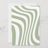 Invitation Elegant Mariage Parfait Matcha (Dos)