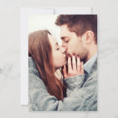 Invitation Élégant Mariage photo Emerald Gold (Dos)