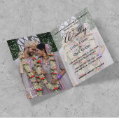 Invitation Élégant Mariage photo indien